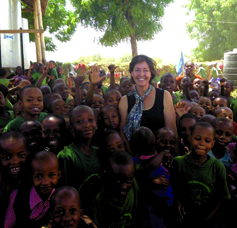 Leslie in Tanzania