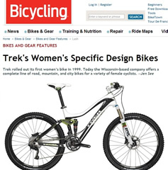 Bicycling design